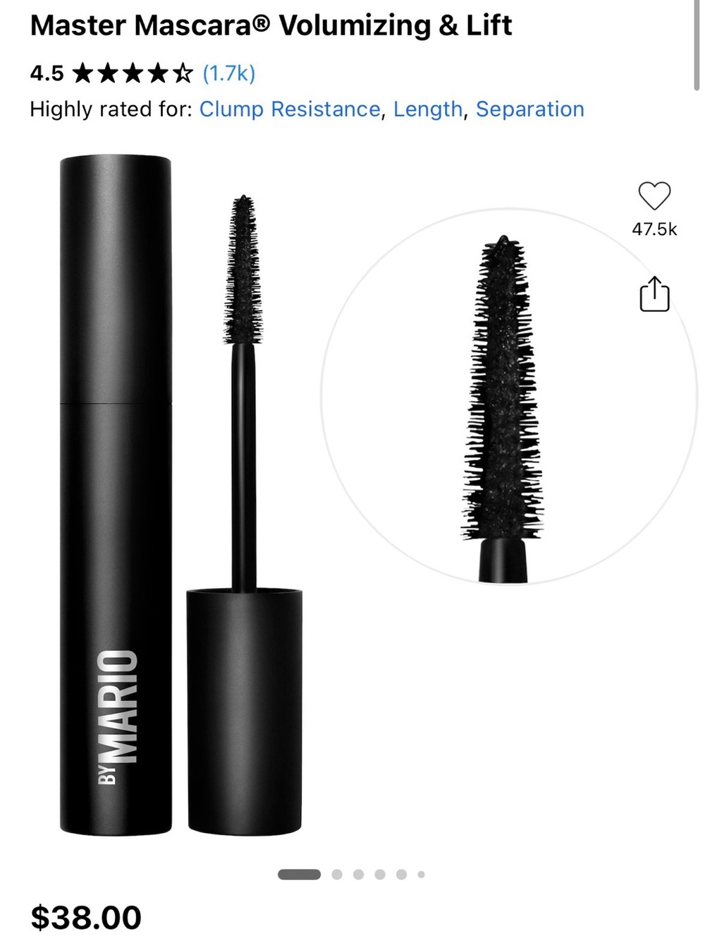 Makeup By Mario Volumizing Mascara